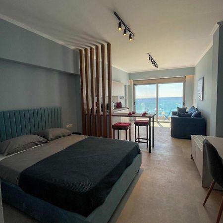 Charaki Sea Breeze Modern Studio With A Refreshing Balcony View Διαμέρισμα Εξωτερικό φωτογραφία