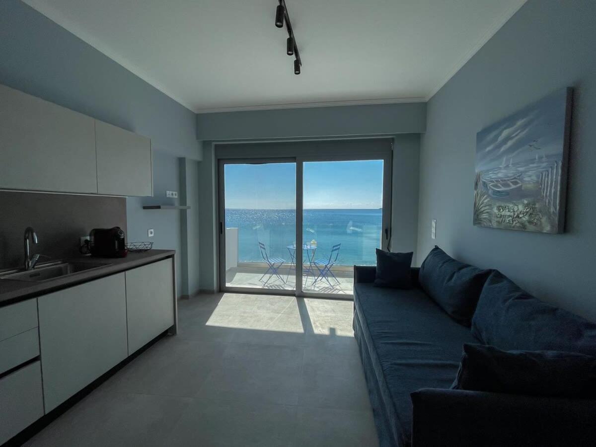 Charaki Sea Breeze Modern Studio With A Refreshing Balcony View Διαμέρισμα Εξωτερικό φωτογραφία