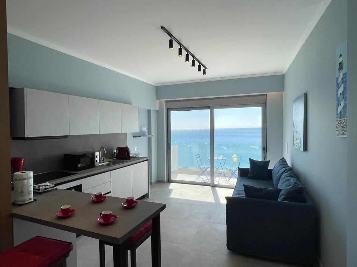 Charaki Sea Breeze Modern Studio With A Refreshing Balcony View Διαμέρισμα Εξωτερικό φωτογραφία